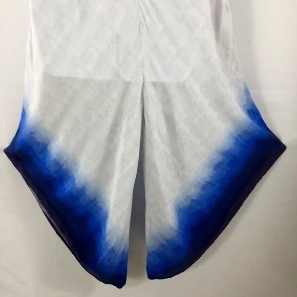 SAM and Jess Ombré Wide Leg Romper Jumpsuit Size L - Picture 9 of 11